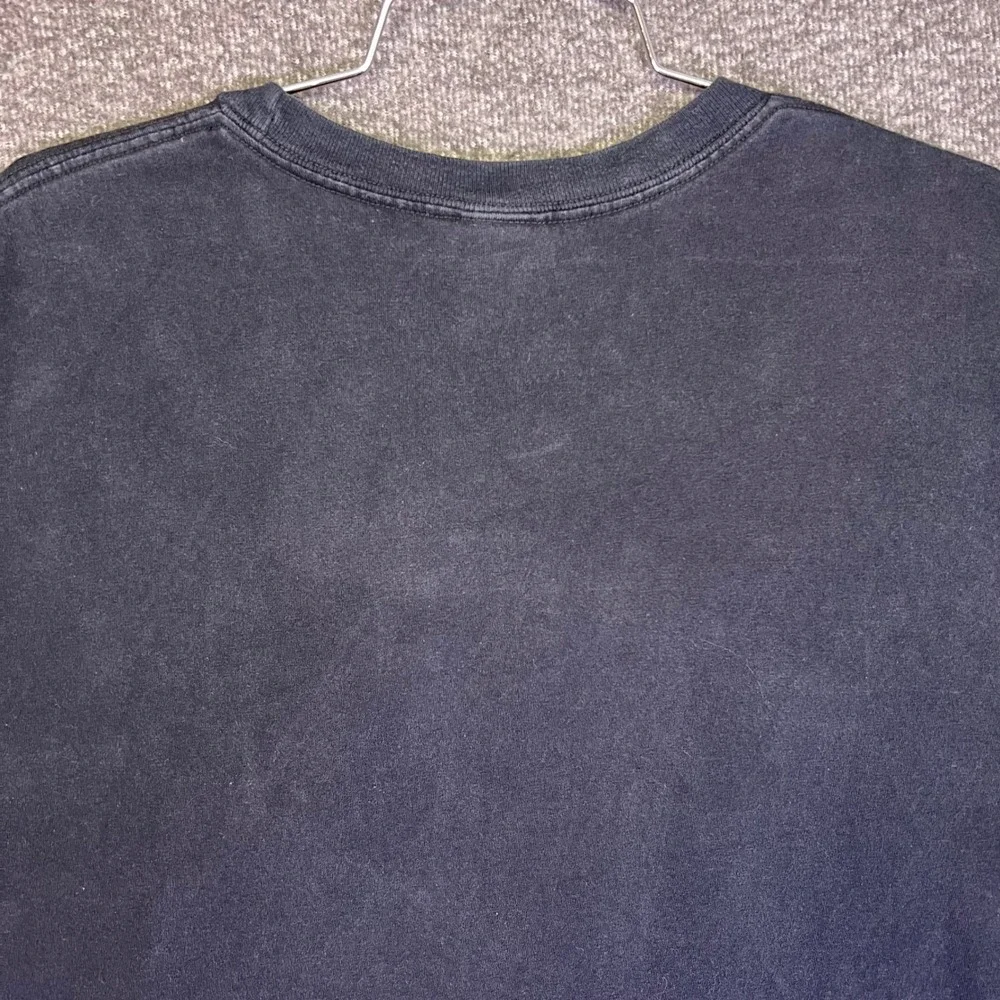 Nike Air Shirt Men 2XL Navy True Basketball Athletic AF1 Sleeve Graphic Logo Y2K